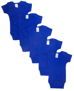 Blue Bodysuit Onezies (Pack of 5) 0010.Blue.5