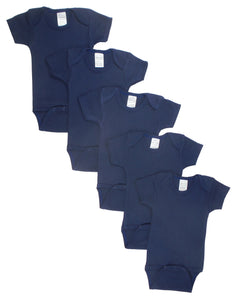 Navy Bodysuit Onezies (Pack of 5) 0010.Navy.5