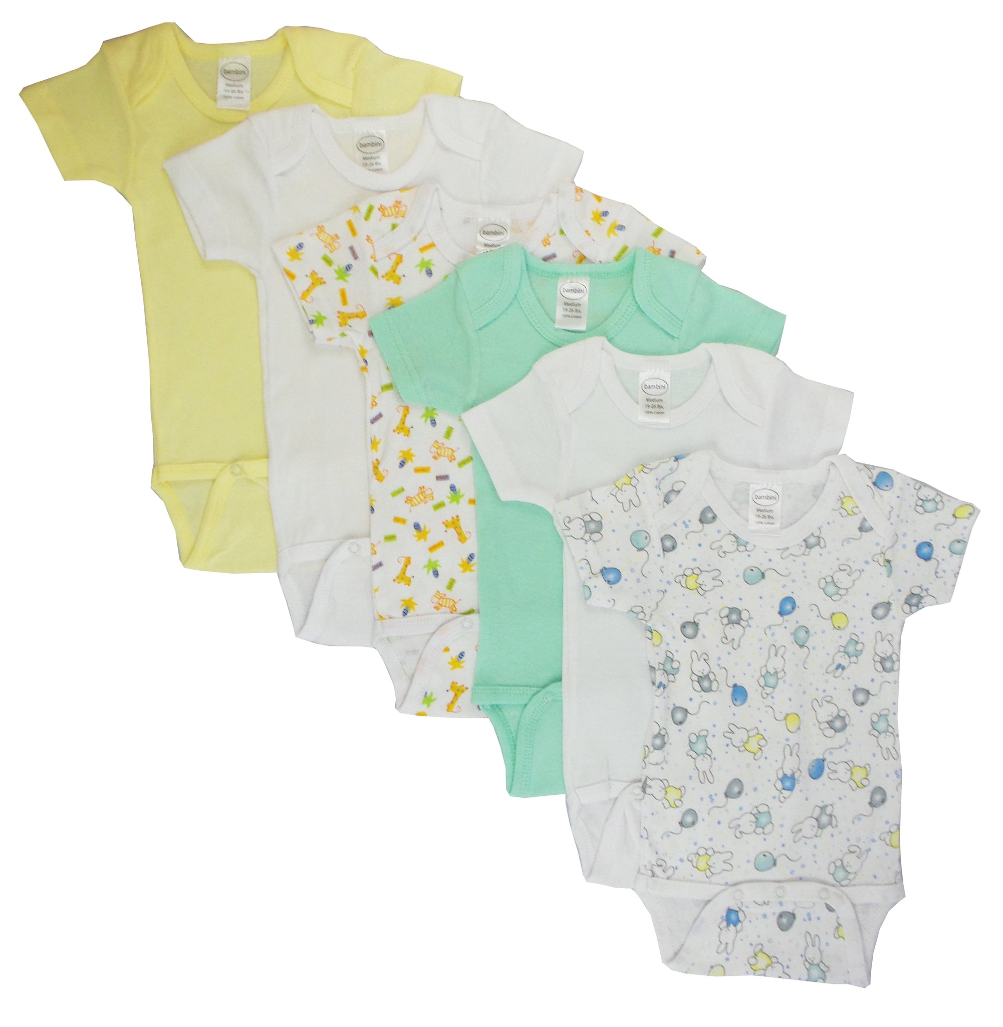 Boys Printed Short Sleeve 6 Pack 004_005