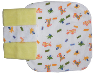 Four Piece Wash Cloth Set 023Pack	