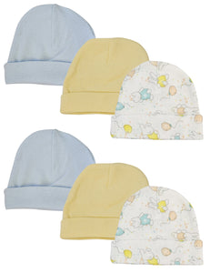 Boys Baby Caps (Pack of 6) NC_0263