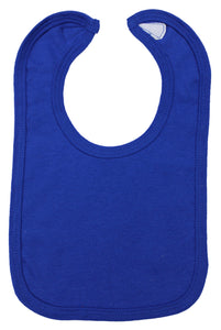 Royal Blue Interlock Bib 1023.BLUE