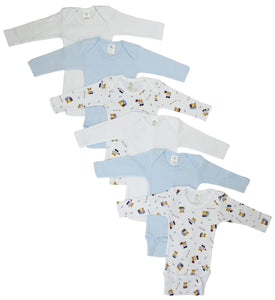 Boys Longsleeve Printed Onezie Variety 6 Pack 102L_Bear_102L_Bear