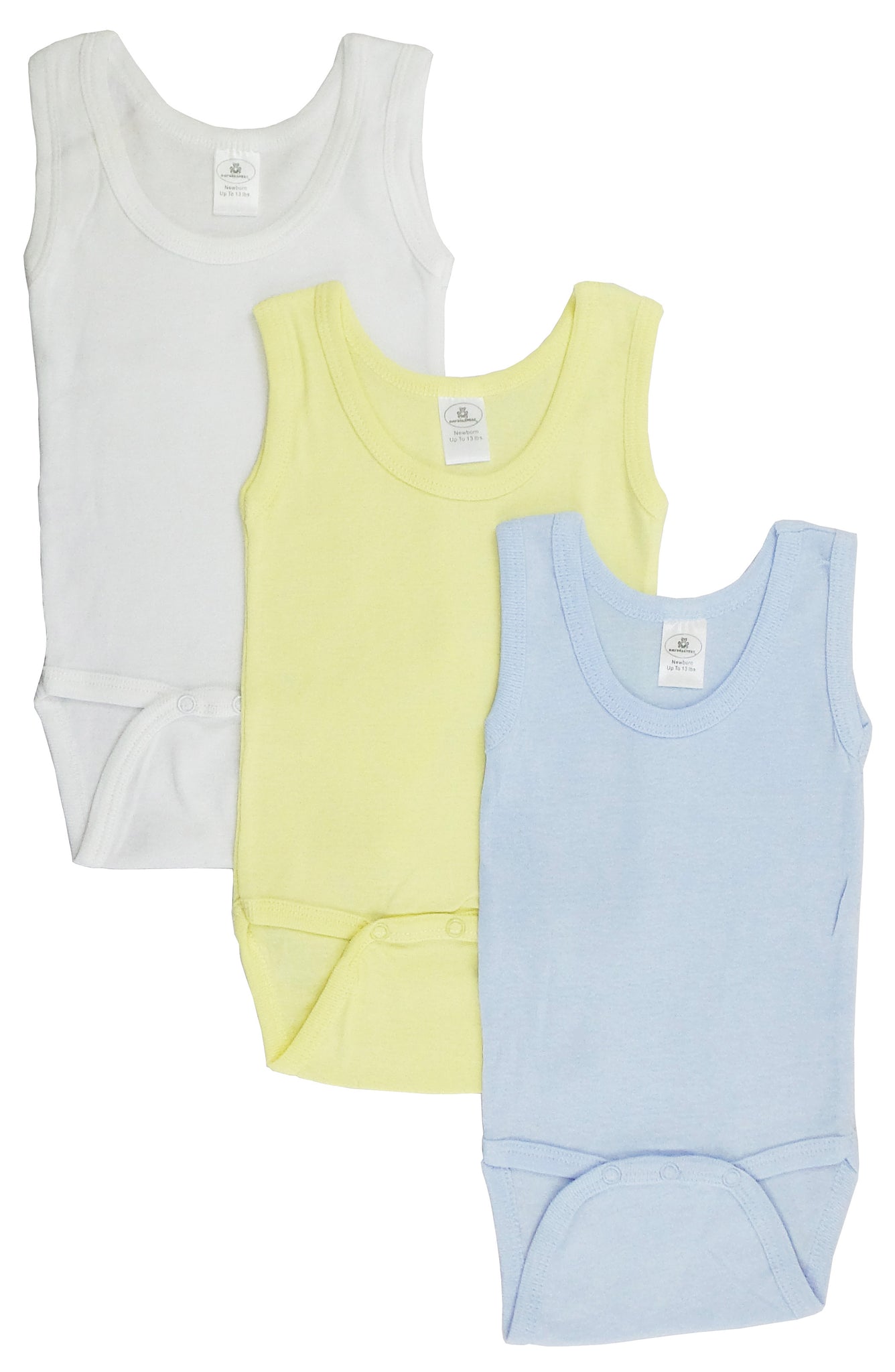 Boys Tank Top Onezies (Pack of 3) 107