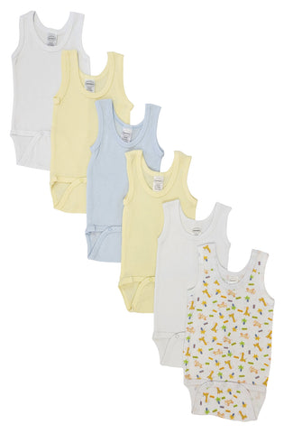 Baby Boy 6 Pc Onezies and Tank Tops NC_0508