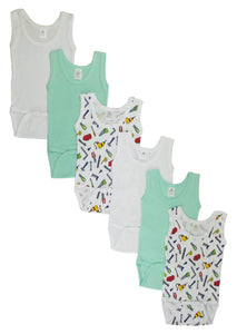 Boys Printed Tank Top 6 Pack 109-Tools-109-Tools