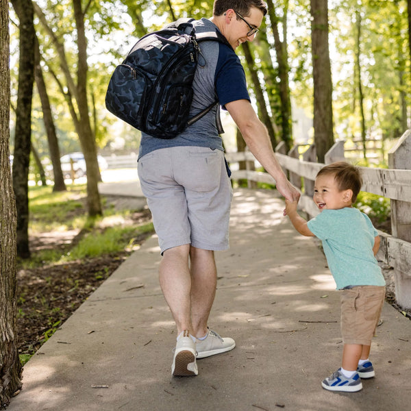 Infant Diaper Bag Backpack with Changing Pad, Navy Camo