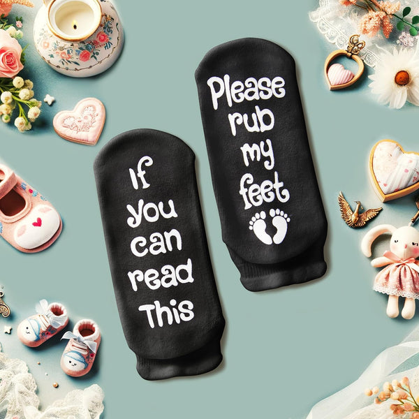 Pregnancy Gifts Pregnant Mom - Labor and Delivery Socks, Gifts for Pregnant Women