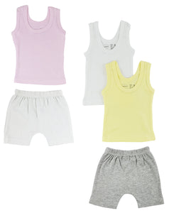 Girls Tank Tops and Shorts CS_0332