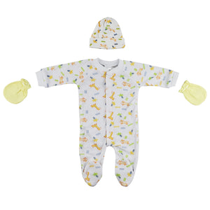 Sleep-n-Play, Cap and Mittens - 3 pc Set CS_0031