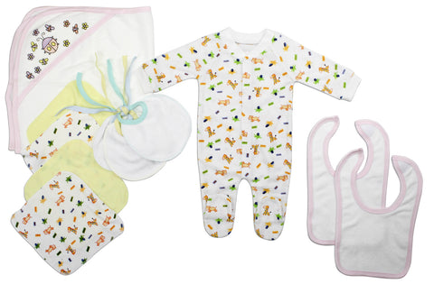 Newborn Baby Boys 11 Pc Layette Baby Shower Gift Set LS_0093