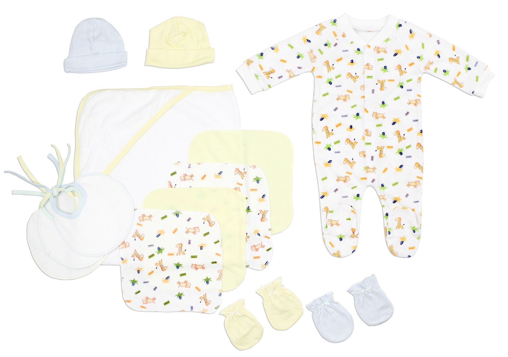 Newborn Baby Boys 13 Pc Layette Baby Shower Gift Set LS_0098