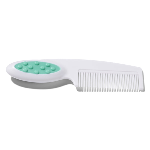 Safety 1ˢᵗ Soft Grip Brush & Comb, Artic Blue