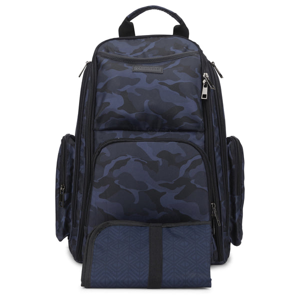 Infant Diaper Bag Backpack with Changing Pad, Navy Camo