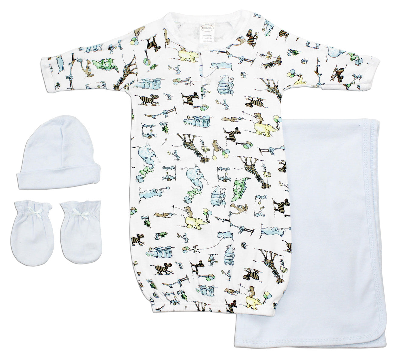 Boys 4 Piece Layette Set LS_0125