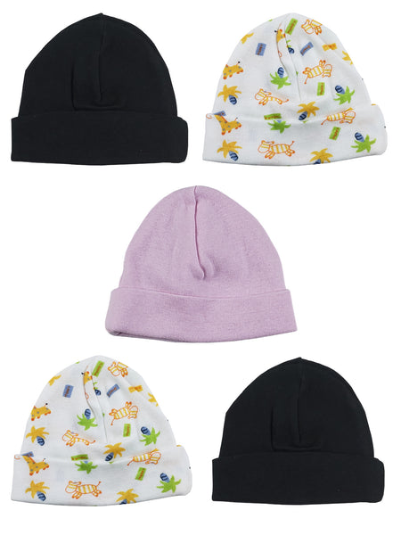 Girls Baby Cap (Pack of 5) LS_CAPS_GIRLS