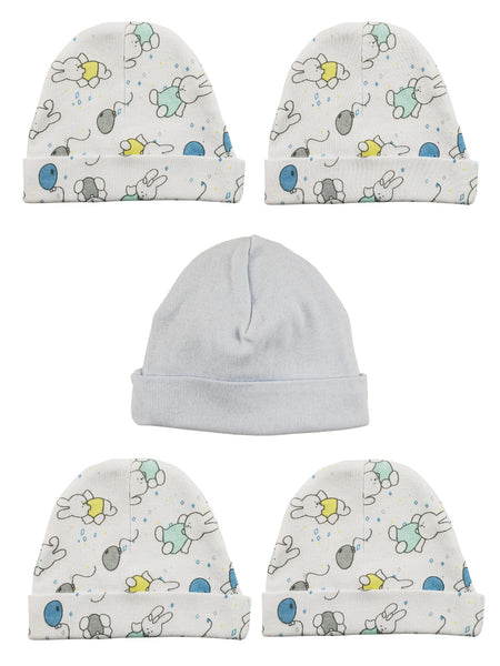 Boys Baby Cap (Pack of 5) LS_CAPS_BOYS