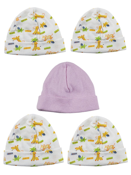 Girls Baby Cap (Pack of 5) LS_CAPS_GIRLS