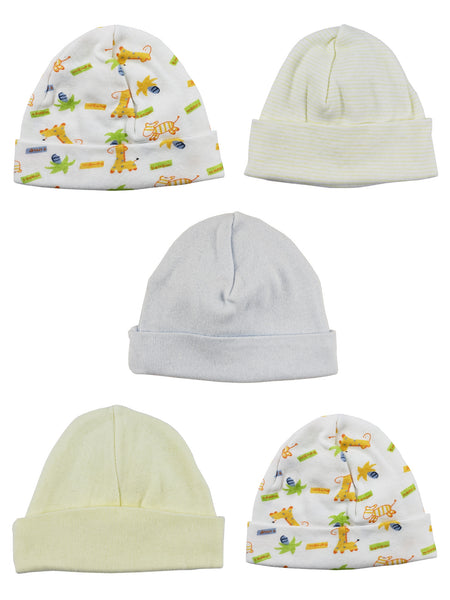 Boys Baby Cap (Pack of 5) LS_CAPS_BOYS