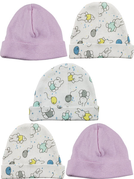 Girls Baby Cap (Pack of 5) LS_CAPS_GIRLS