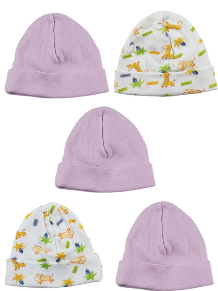 Girls Baby Cap (Pack of 5) LS_CAPS_GIRLS