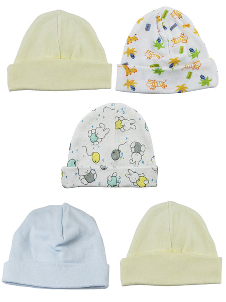 Boys Baby Caps (Pack of 5) LS_CAPS_BOYS