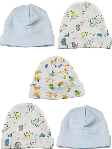 Boys Baby Caps (Pack of 5) LS_CAPS_BOYS