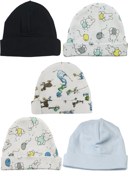 Boys Baby Caps (Pack of 5) LS_CAPS_BOYS