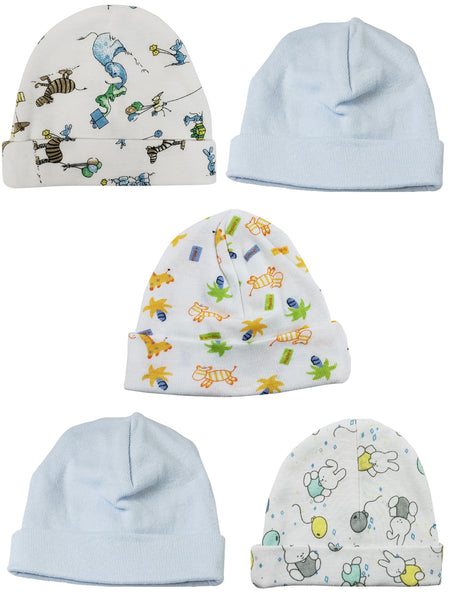 Boys Baby Caps (Pack of 5) LS_CAPS_BOYS