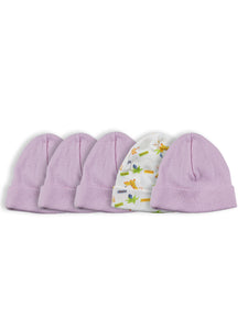 Girls Baby Cap (Pack of 5) LS_0516