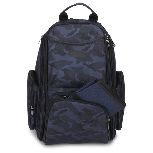 Infant Diaper Bag Backpack with Changing Pad, Navy Camo