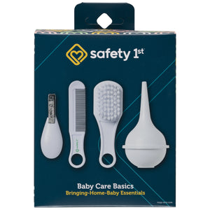 Safety 1ˢᵗ Baby Care Basics 4 Piece Infant Essentials Set, White