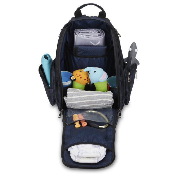 Infant Diaper Bag Backpack with Changing Pad, Navy Camo